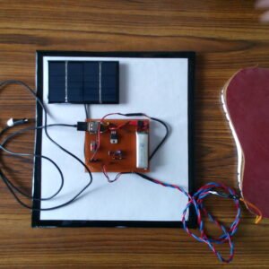 Footstep power generation system using Piezo Crystals